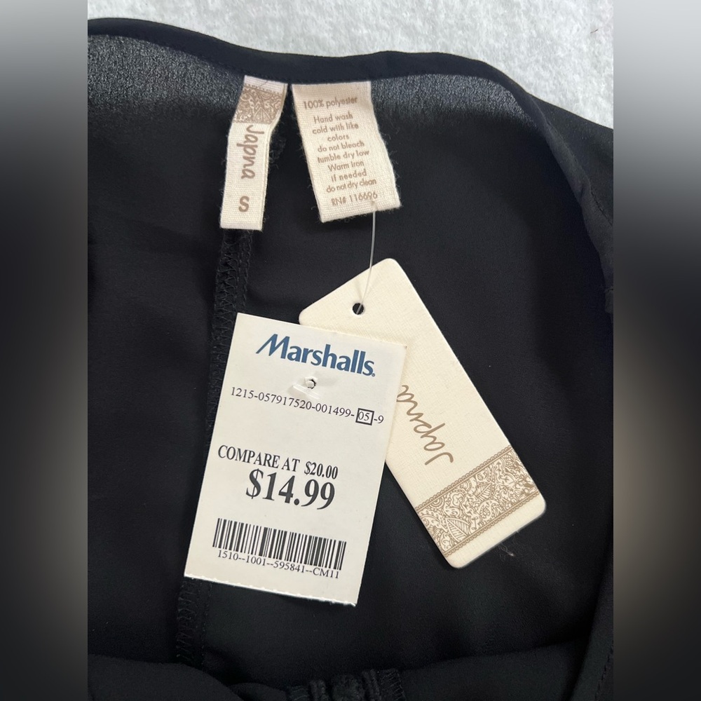 Black Blouse with detail trim - Picture 4 of 5